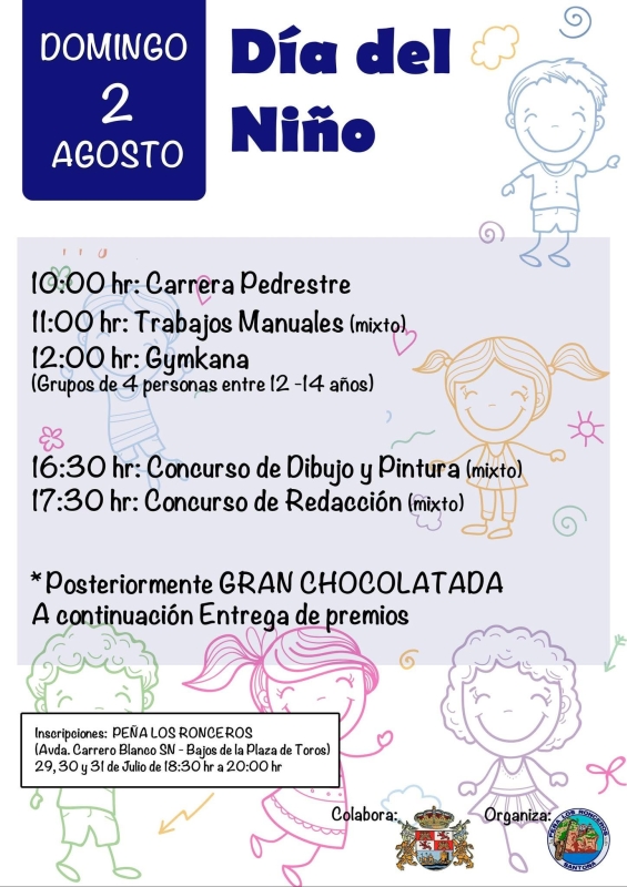 ¡¡¡INSCRIBETE.!!! PEÑA LOS RONCEROS